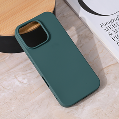 Zastitna maska (futrola) Teracell Giulietta - iPhone 16 Pro mat zelena.