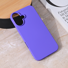 Zastitna maska (futrola) Teracell Giulietta - iPhone 16 6.1 mat ljubicasta.