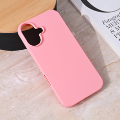 Zastitna maska (futrola) Teracell Giulietta - iPhone 16 6.1 mat roze.