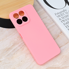Zastitna maska (futrola) Teracell Giulietta - Huawei Honor 200 Smart/Honor X7c mat roze.