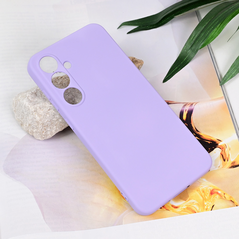 Zastitna maska (futrola) Teracell Soft Velvet - Samsung S721B Galaxy S24 FE ljubicasta.