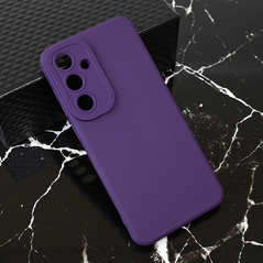 Zastitna maska (futrola) Teracell Giulietta - Samsung S721B Galaxy S24 FE mat tamno ljubicasta.