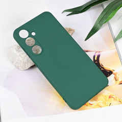 Zastitna maska (futrola) Teracell Soft Velvet - Samsung S721B Galaxy S24 FE tamno zelena.