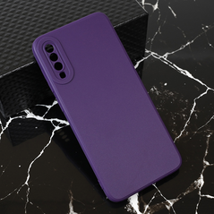 Zastitna maska (futrola) Teracell Giulietta - Samsung A705 Galaxy A70 mat tamno ljubicasta.