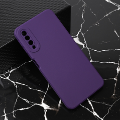 Zastitna maska (futrola) Teracell Giulietta - Samsung A750FN Galaxy A7 2018 mat tamno ljubicasta.