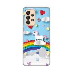Zastitna silikonska maska (futrola) PRINT - Samsung A336 Galaxy A33 5G Unicorn.