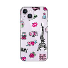 Zastitna ultra tanka (skin) maska / futrola PRINT - iPhone 14 Love Paris.