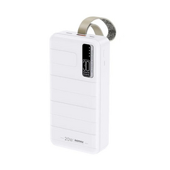 Univerzalna Back Up Baterija prenosiva baterija REMAX Noah Series RPP-506 PD QC 20W 22.5W 30000mAh bela.