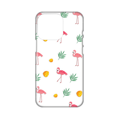 Zastitna ultra tanka (skin) maska / futrola PRINT - iPhone 14 Pro Flamingos.