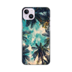 Zastitna ultra tanka (skin) maska / futrola PRINT - iPhone 14 Plus Palm tree.