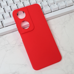 Zastitna maska (futrola) Silikon Pro Camera - Huawei Honor X7b crvena.