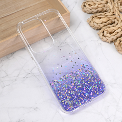 Zastitna silikonska maska (futrola) Glitter - Huawei Honor 200 Lite ljubicasta.