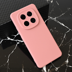 Zastitna maska (futrola) Teracell Giulietta - Xiaomi Redmi Note 14 Pro Plus 5G mat tamno roze.
