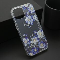 Zastitna maska (futrola) FLOWER - iPhone 15 DZF8 (MS).
