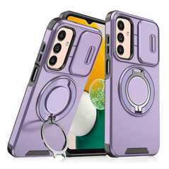 Zastitna maska (futrola) CamShield Ring stand - Samsung A165F Galaxy A16 ljubicasta.
