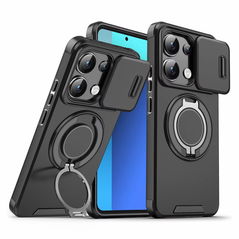 Zastitna maska (futrola) CamShield Ring stand - Xiaomi Redmi Note 13 Pro 4G (EU) crna.