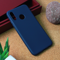 Zastitna maska (futrola) Teracell Giulietta - Huawei P20 Lite mat tamno plava.