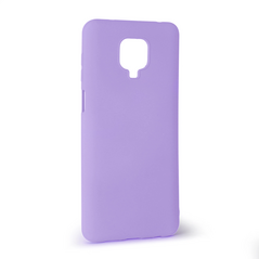 Zastitna maska (futrola) Teracell Giulietta - Xiaomi Redmi Note 9 Pro/Note 9 Pro Max/Note 9S mat ljubicasta.