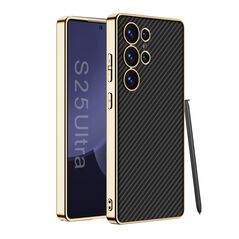 Zastitna maska (futrola) S GOLD LINE - Samsung S938 Galaxy S25 Ultra 5G karbon (GKK case) (MS).