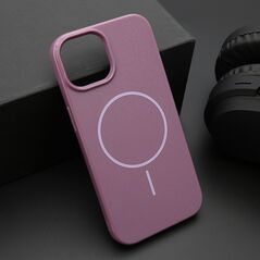 Zastitna maska (futrola) JELLY MagSafe - iPhone 15 ljubicasta (MS).