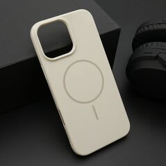 Zastitna maska (futrola) JELLY MagSafe - iPhone 16 Pro Max (6.9) titanijum (MS).