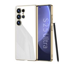 Zastitna maska (futrola) S MIRROR - Samsung S938 Galaxy S25 Ultra 5G bela (GKK case) (MS).