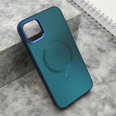 Zastitna maska (futrola) COLOR METAL MagSafe - iPhone 11 (6.1) zelena (MS).