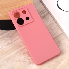 Zastitna maska (futrola) Teracell Giulietta - Xiaomi Redmi Note 13 Pro 5G (EU) mat roze.