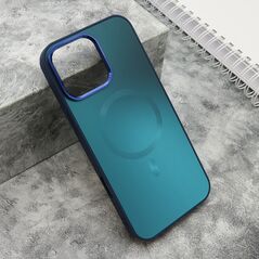 Zastitna maska (futrola) COLOR METAL MagSafe - iPhone 16 Pro Max (6.9) zelena (MS).