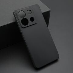 Zastitna ultra tanka (skin) maska / futrola KOLOR - Xiaomi Redmi Note 13 Pro 5G crna (MS).