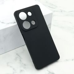 Zastitna maska (futrola) Soft Silicone - Xiaomi Redmi Note 13 Pro 4G crna (MS).
