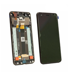 LCD displej (ekran) - Nokia 2 + touchscreen + okvir crni Service Pack ORG/20E1MBW0001.