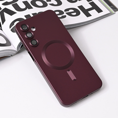 Zastitna maska (futrola) Magsafe Chrome - Samsung A165F Galaxy A16 bordo.