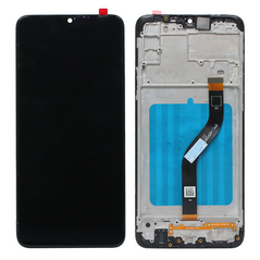 LCD displej (ekran) - Samsung A207/Galaxy A20s + touchscreen + okvir crni CHO.