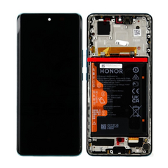 LCD displej (ekran) - Huawei Honor 50 + touchscreen + baterija + okvir Frost Crystal Service Pack ORG/02354GLX.