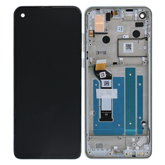LCD displej (ekran) - Motorola One Action XT2013 + touchscreen + okvir Denim Blue Service Pack ORG/5D68C14737P.