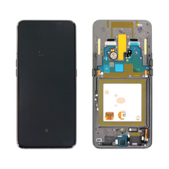 LCD displej (ekran) - Samsung A805/Galaxy A80 + touchscreen + okvir crni Service Pack ORG/GH82-20348A.