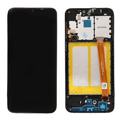 LCD displej (ekran) - Samsung A202 Galaxy A20E (GH82-20229A) + touchscreen + okvir crni FULL ORG-SP.