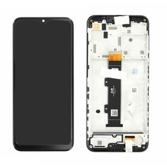 LCD displej (ekran) - Motorola Moto G10 XT2127 + touchscreen + okvir crni Service Pack ORG/5D18C18090.