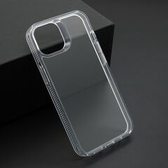 Zastitna maska (futrola) COLOR okvir za iPhone 14 (6.1) srebrna (providna) (MS).