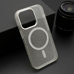 Zastitna maska (futrola) SPARKLING MagSafe - iPhone 16 (6.1) providna (MS).