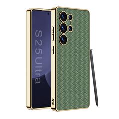 Zastitna maska (futrola) REFINED STYLE - Samsung S938 Galaxy S25 Ultra 5G zelena (GKK case) (MS).