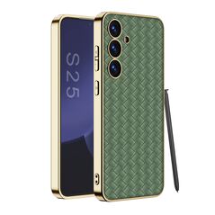 Zastitna maska (futrola) REFINED STYLE - Samsung S931 Galaxy S25 5G zelena (GKK case) (MS).