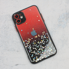 Zastitna maska (futrola) okvir Glitter - iPhone 11 6.1 crna.