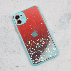 Zastitna maska (futrola) okvir Glitter - iPhone 11 6.1 mint.