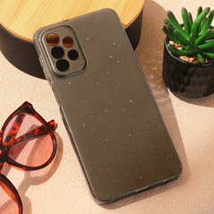 Zastitna maska (futrola) Sparkle Dust - Samsung A235 Galaxy A23 crna.