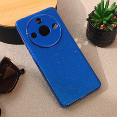 Zastitna maska (futrola) Sparkle Dust - Huawei Honor Magic 6 lite tamno plava.