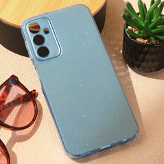 Zastitna maska (futrola) Sparkle Dust - Samsung A245 Galaxy A24 4G 4G/5G plava.