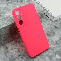 Zastitna maska (futrola) Soft 3D camera - Samsung A256 Galaxy A25 5G roze (MS).