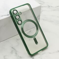 Zastitna maska (futrola) CAMERA PROTECT MAGSAFE - Samsung S931 Galaxy S25 5G zelena (MS).